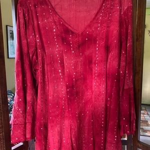 Dress tunic style blouse. Great for Holidays